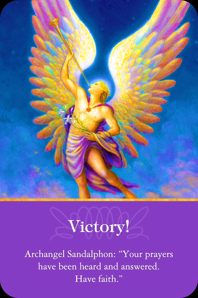 Archangel Sandalphon ~ Victory – Archangel Oracle