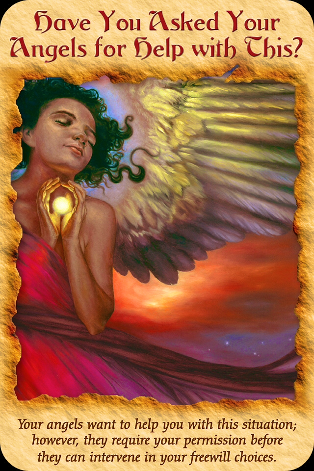 Have you asked your angels for help with this?