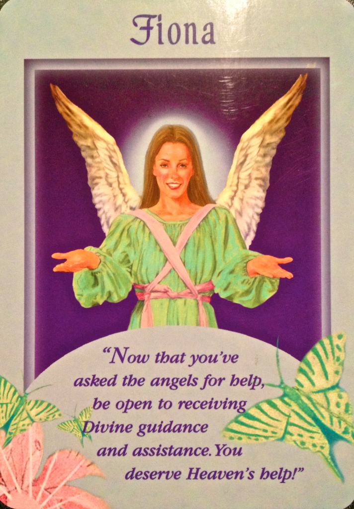 Messages From Your Angels Oracle Card deck, by Doreen Virtue, Ph.D