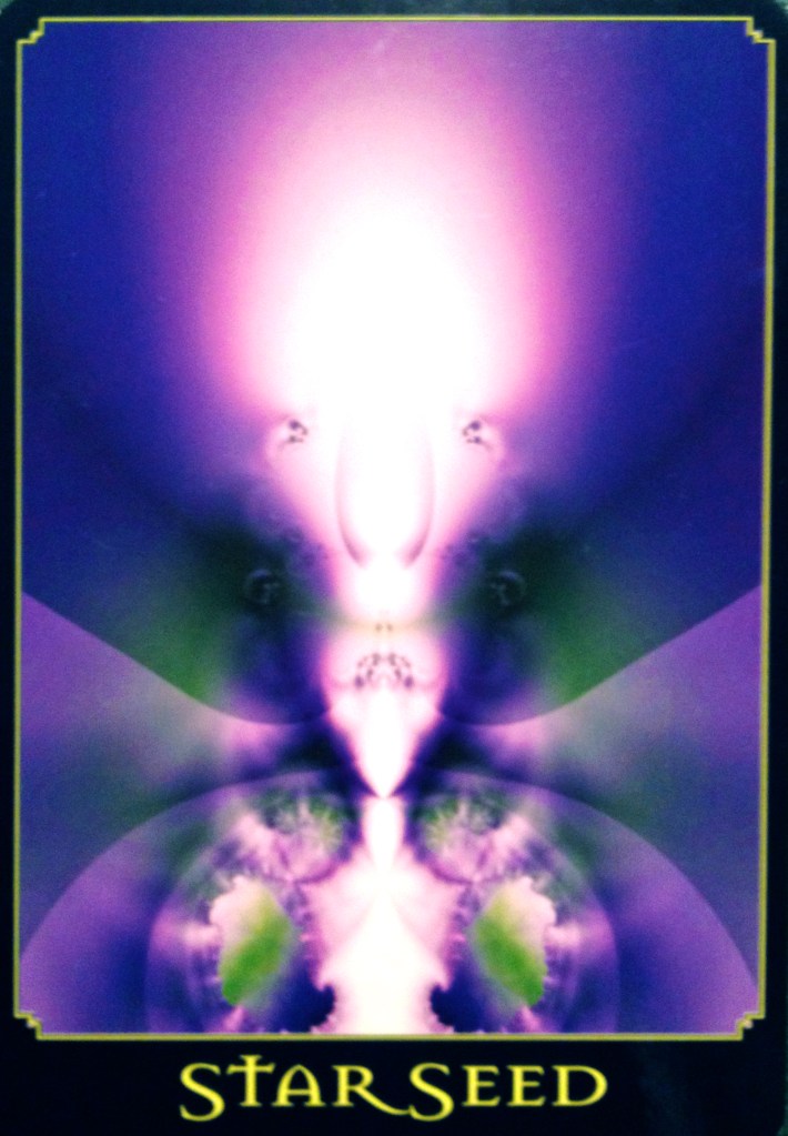 Starseed, from the Return of Spirit Oracle Card deck, by Cheryl Lee Harnish