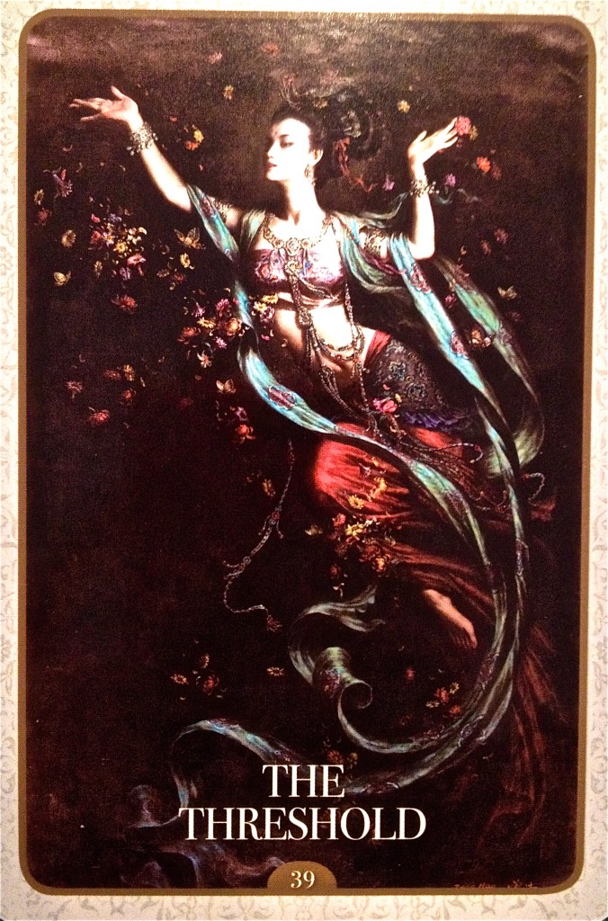 The Threshold, From the Kuan Yin Oracle Card deck, by Alana Fairchild