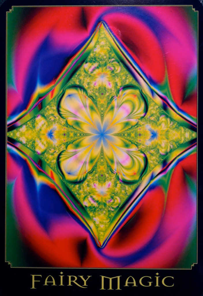 Fairy Magic, from the Return Of Spirit Oracle Card deck, by Cheryl Lee Harnish