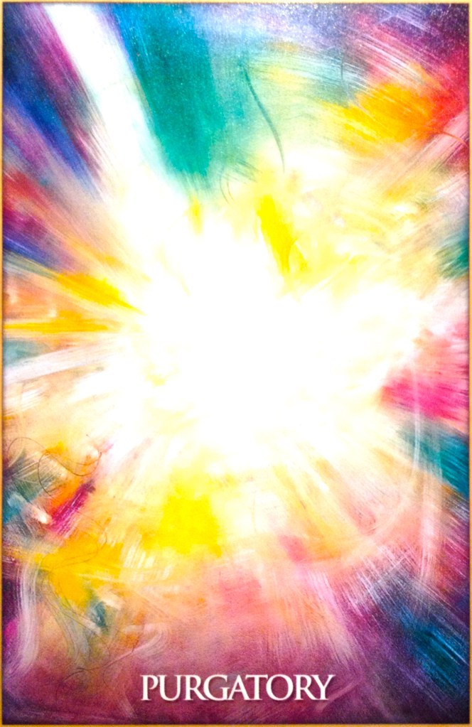 Purgatory, from the Magdalene Oracle Card deck, by Toni Carmine Salerno