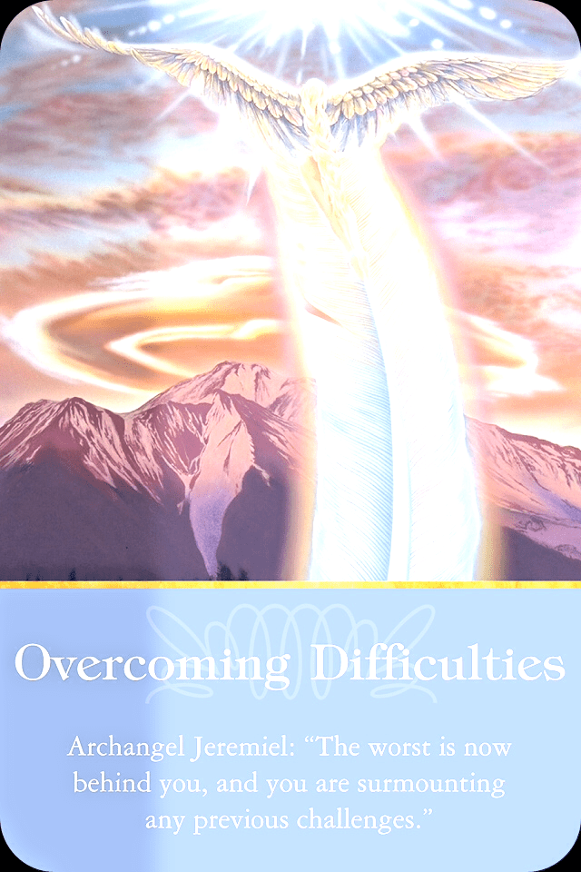 Archangel Jeremiel ~Overcoming Difficultie