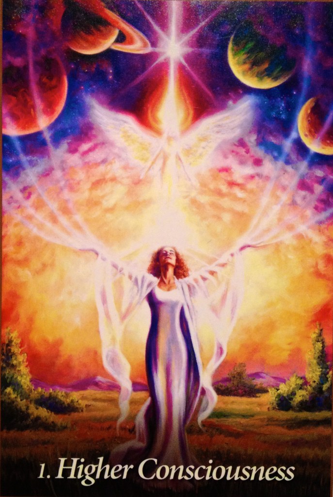 Higher Consciousness, from the Oracle Of The Angels, by Mario Duguay
