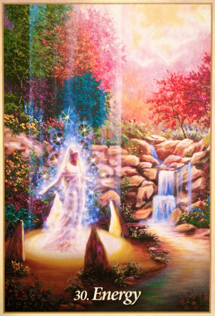 Energy, from the Oracle Of The Angels, by Martin Duguay