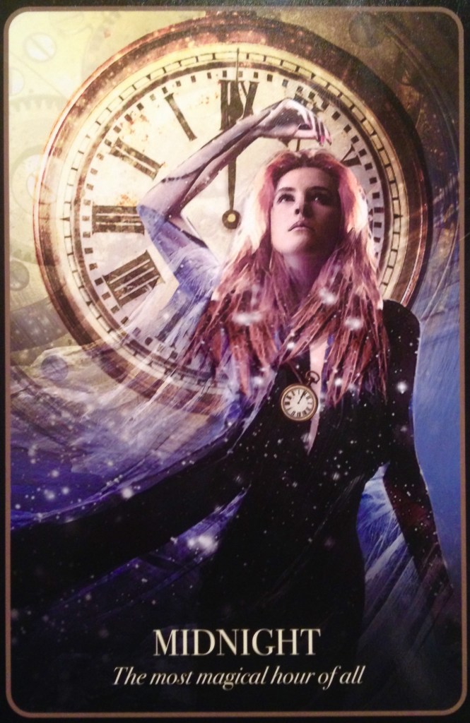 Midnight, from the Halloween Oracle Card deck, by Stacey Demarco