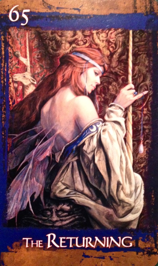 The Returning, from the Heart Of Faery Oracle Card deck, by Brian and Wendy Froud