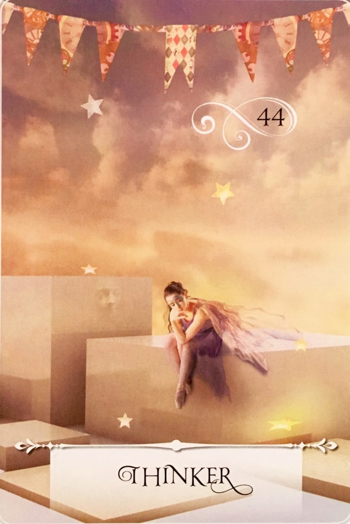 Thinker, from the Wisdom Of The Oracle, by Colette Baron-Reid