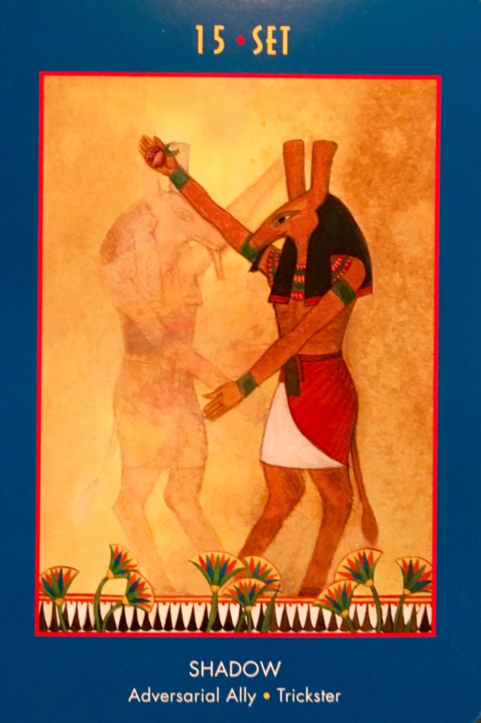 Set ~ Shadow, from the Anubis Oracle, by Nicki Skully and Linda Star Wolf