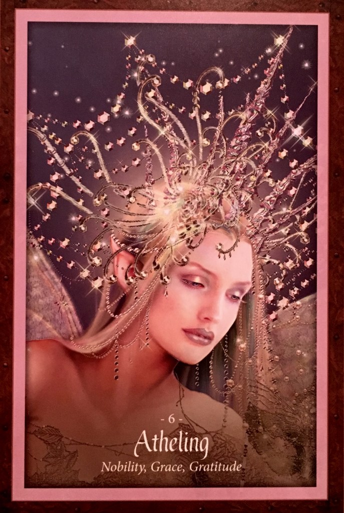 Antheling, from the Faery Forest Oracle Card deck, by Lucy Cavendish, Artwork by Maxine Gadd