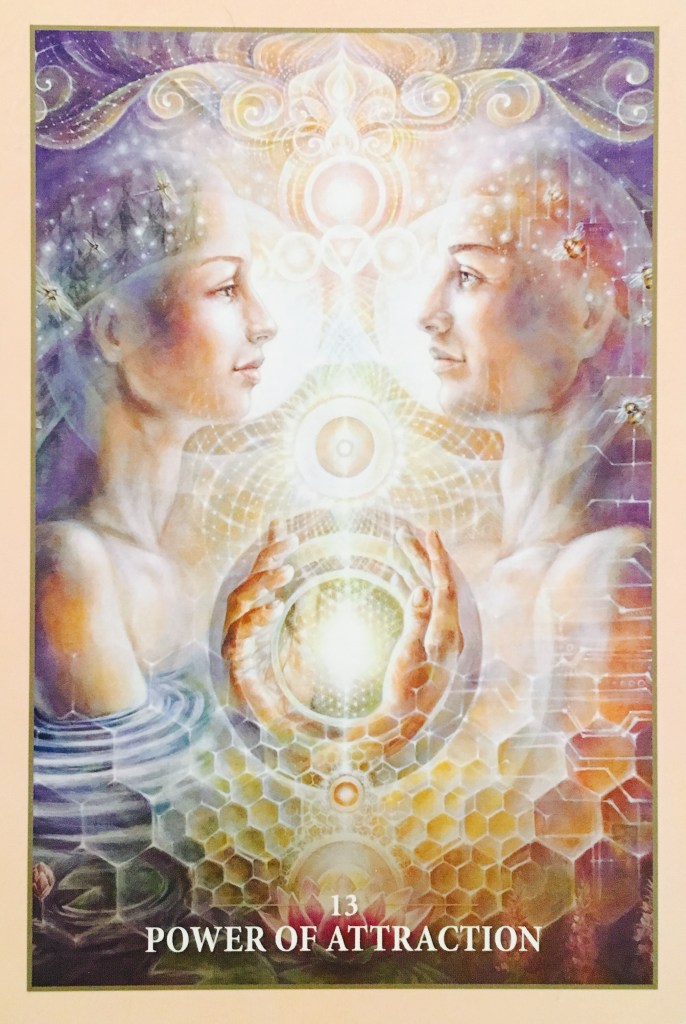 Power Of Attraction, from the Sacred Rebels Oracle Card deck, by Alana Fairchild, artwork by Autumn Skye Morrison